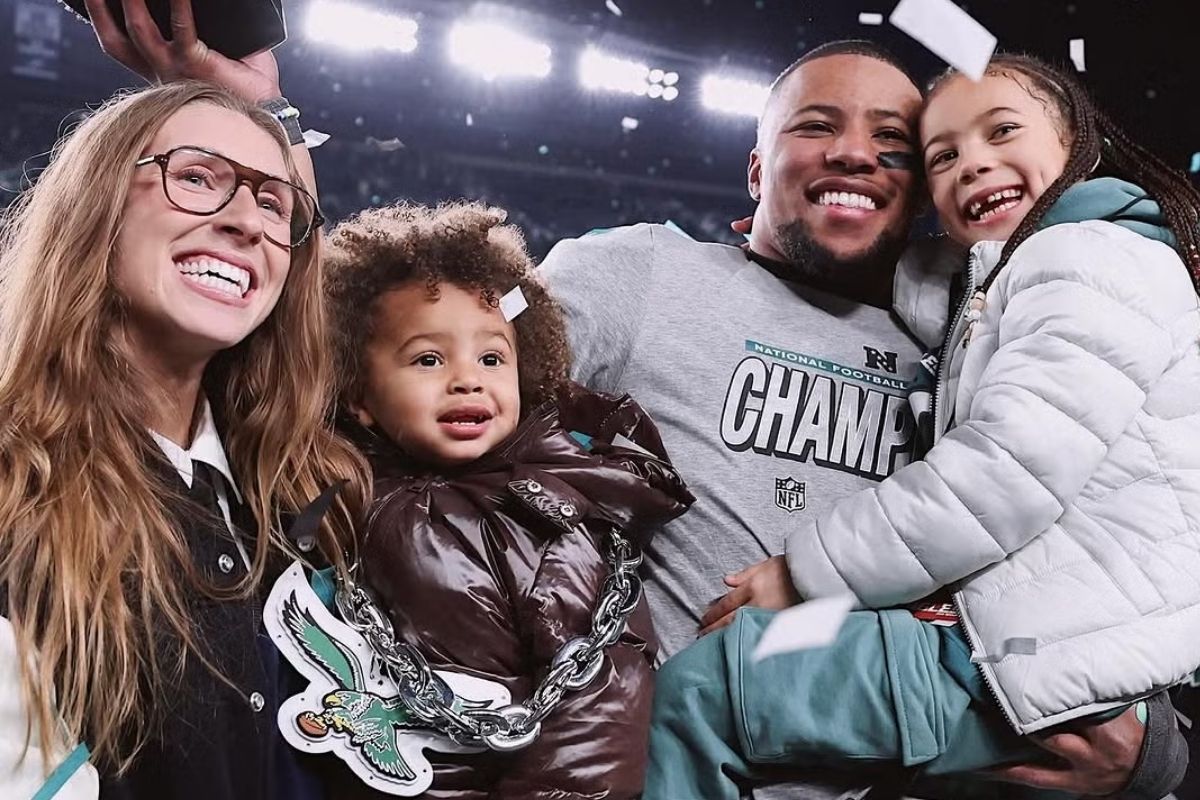 Saquon Barkley Fiancée and Children
