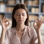 Stress management for clear skin