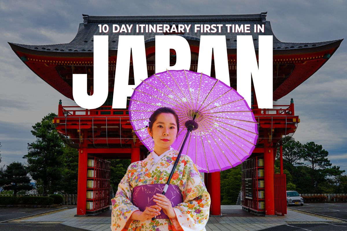10 day itinerary first time in japan
