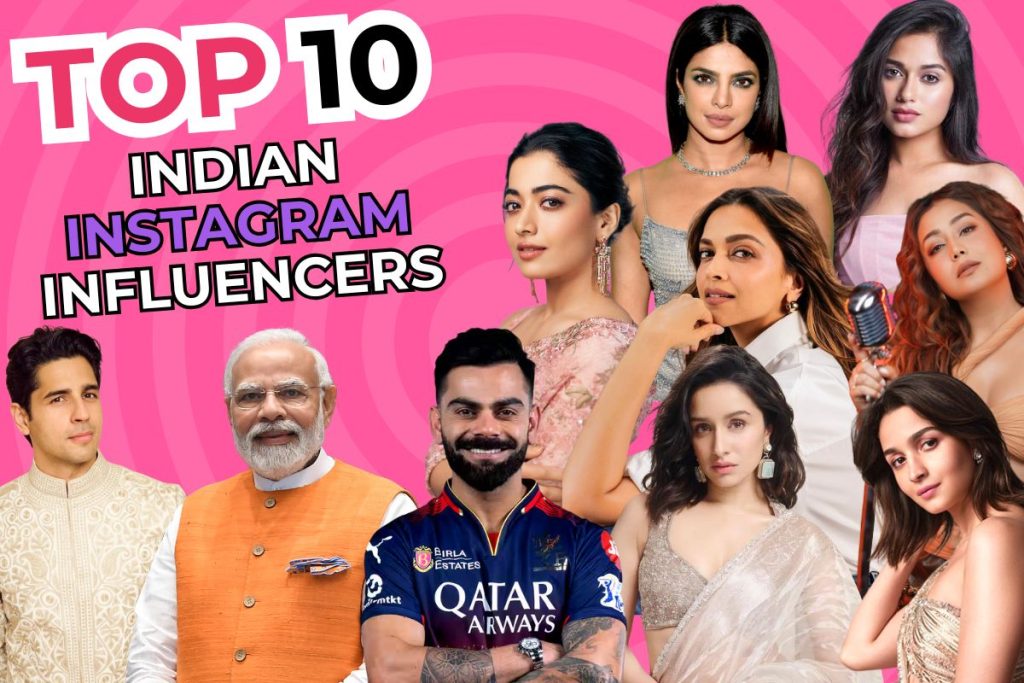 Indian Instagram influencers