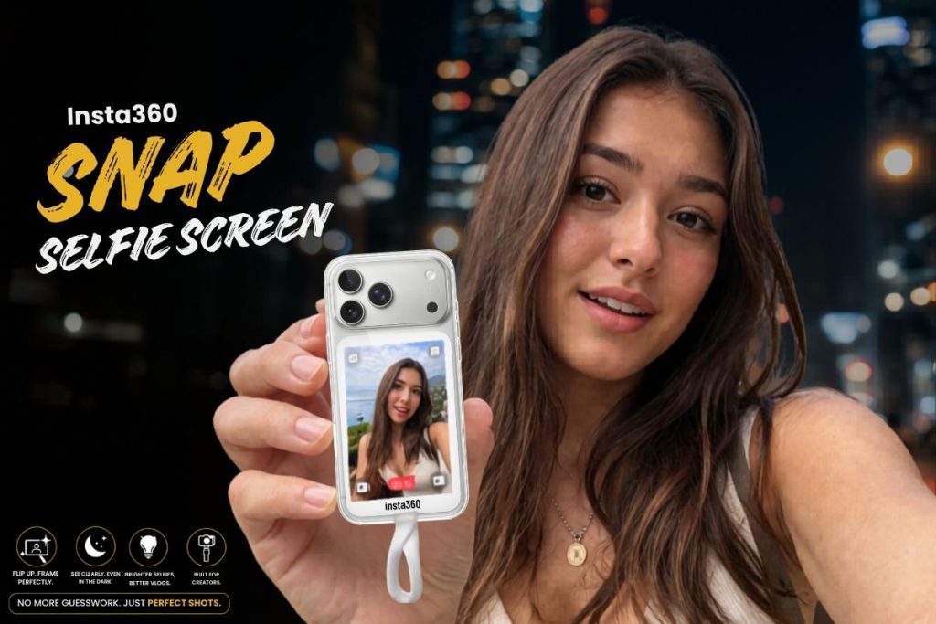 Insta360 Snap Selfie Screen
