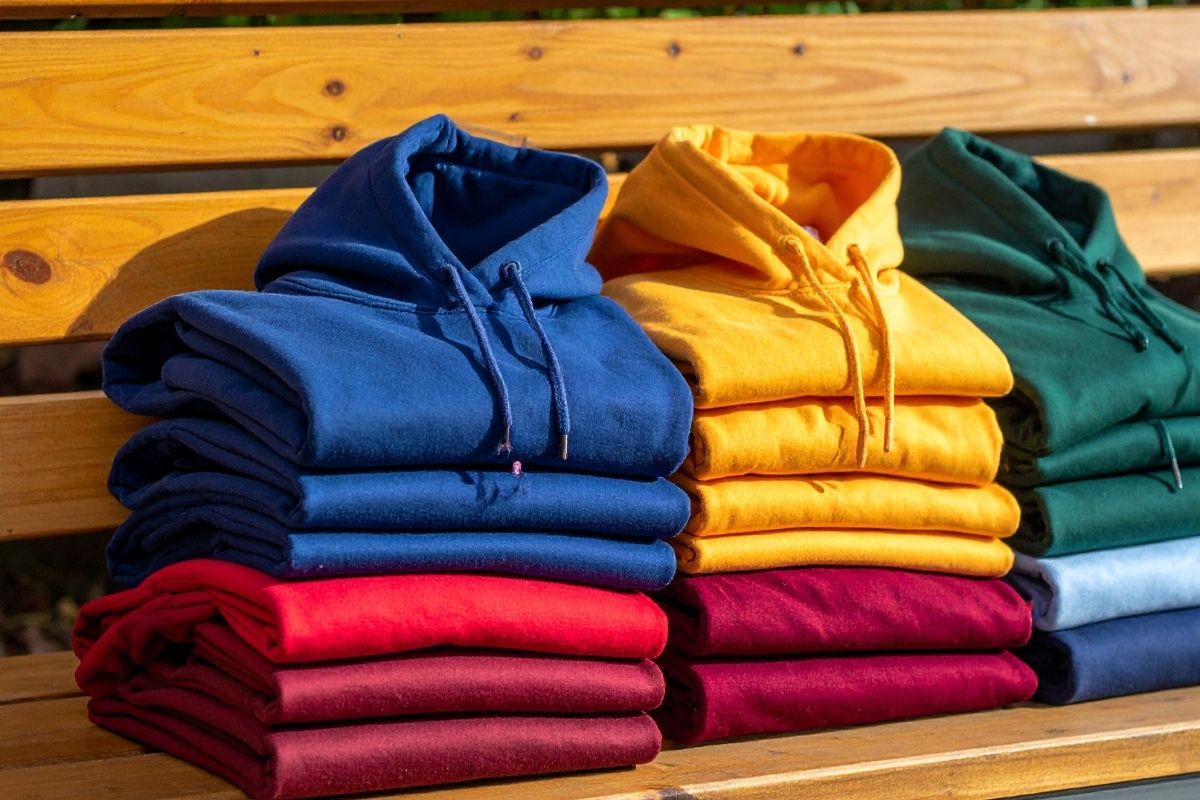 Buying hoodies